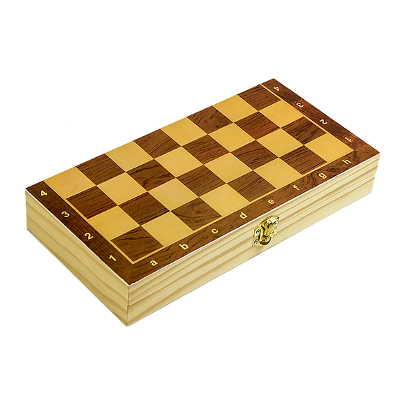 Chess Board Games Folding Large Chess Wooden Chessboard Set Wood Toy Gift