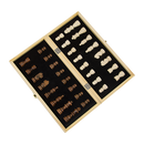 Chess Board Games Folding Large Chess Wooden Chessboard Set Wood Toy Gift-5