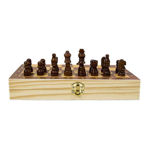 Chess Board Games Folding Large Chess Wooden Chessboard Set Wood Toy Gift