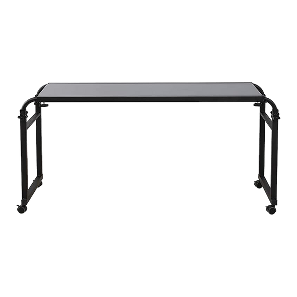 Overbed Table Work Laptop Desk with Wheels