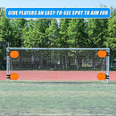 Pro Training Football AID Soccer Target Practice Shot Goal-7