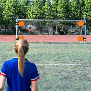 Pro Training Football AID Soccer Target Practice Shot Goal - 0