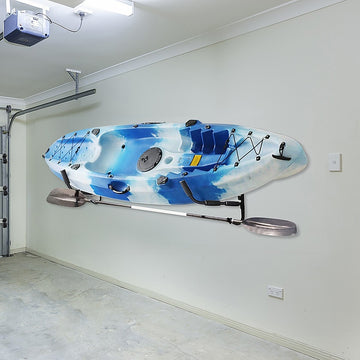 Kayak Canoe Wall-Mounted Rack Storage Brackets Swivel Sports Design - 0