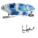 Kayak Canoe Wall-Mounted Rack Storage Brackets Swivel Sports Design-4