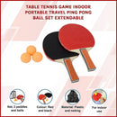 Table Tennis Game Indoor Portable Travel Ping Pong Ball Set Extendable-2