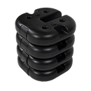 4pcs Outdoor Canopy Tent Leg Weights Anchor Stand Heavy Duty Gazebo Discs Base-4