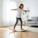 Balance Board Beam Seesaw Wooden Child Kids Adult Yoga-2