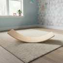 Balance Board Beam Seesaw Wooden Child Kids Adult Yoga-3