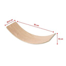 Balance Board Beam Seesaw Wooden Child Kids Adult Yoga-7