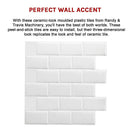 Tiles 3D Peel and Stick Wall Tile Subway White (30 x 30cm x 10 sheets)-10
