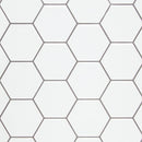 Tiles 3D Peel and Stick Wall Tile Hexagon White (30cm x 30cm x 10 sheets)-6