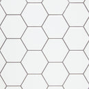 Tiles 3D Peel and Stick Wall Tile Hexagon White (30cm x 30cm x 10 sheets)-7