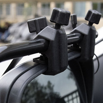 2x Towing Mirrors Pair Clip on Multi Fit Clamp On Towing Caravan 4X4 Trailer - 0