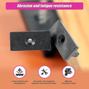 100 Composite Decking Hidden Fixing Fasteners Plastic T Clips & Screws-5