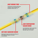 250PCS Waterproof Solder Seal Sleeve Heat Shrink Butt Wire Connectors Terminals-9