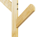 Clothes Coat Rack Garment Stand Shelf Wooden Tree Hanger Bag Hat Hook Holder-7