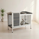 Rabbit Bunny Cage Hutch Pet Cages Enclosure-3