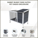 Rabbit Bunny Cage Hutch Pet Cages Enclosure-4