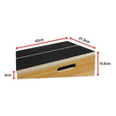 Wooden Slant Exercise Board With Adjustable Incline And Non-Slip Surface-10