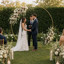 2M Wedding Hoop Round Circle Arch Backdrop Flower Display Stand Frame Background-1