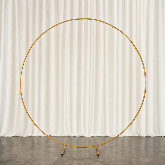 2M Wedding Hoop Round Circle Arch Backdrop Flower Display Stand Frame Background