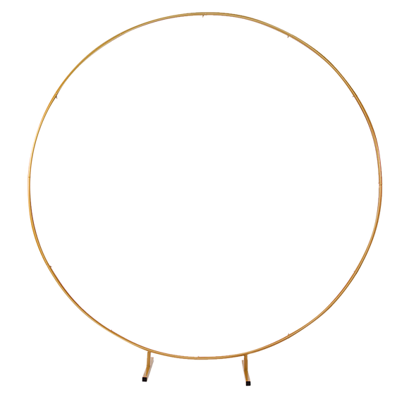 2M Wedding Hoop Round Circle Arch Backdrop Flower Display Stand Frame Background