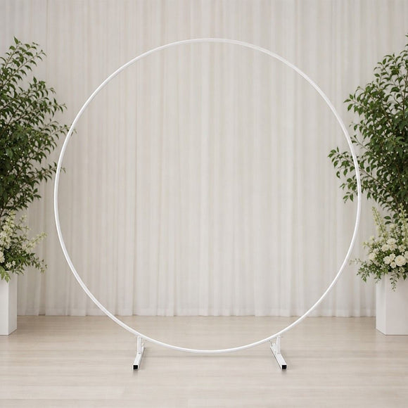 2M Wedding Hoop Round Circle Arch Backdrop Flower Display Stand Frame Background