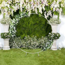 2M Wedding Hoop Round Circle Arch Backdrop Flower Display Stand Frame Background-7