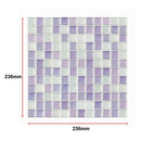 Tiles 3D Peel and Stick Wall Tile Crystal Mosaic 10 Sheets-12