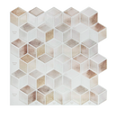Tiles 3D Peel and Stick Wall Tile Shell Mosaic 10 Sheets-1