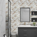 Tiles 3D Peel and Stick Wall Tile Shell Mosaic 10 Sheets-2