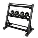 Dumbbell Rack Storage Stand Hex Weight Heavy Duty 3 Tier Wide Home Gym Fitness-6