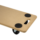 200kg Heavy Duty Hand Dolly Furniture Wooden Trolley Cart Moving Platform Mover-3
