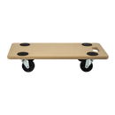 200kg Heavy Duty Hand Dolly Furniture Wooden Trolley Cart Moving Platform Mover-4