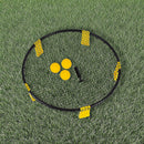 Mini Volleyball Set Outdoor Game Garden Beach Net Ball Kit Sport Toys-5