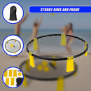 Mini Volleyball Set Outdoor Game Garden Beach Net Ball Kit Sport Toys-6