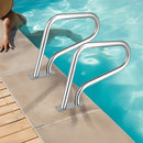 Swimming Pool Hand Rail Step Grab Rail 76.2x55.8cm with Drill Bit-7