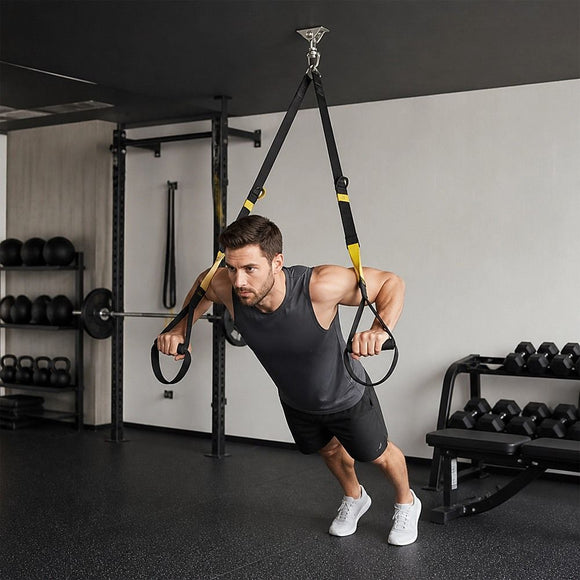 360 Degree Swivel Swing Hanger with Stainless Steel Hook for Ceiling Heavy Duty Hanging Gym Equipment
