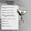 360 Degree Swivel Swing Hanger with Stainless Steel Hook for Ceiling Heavy Duty Hanging Gym Equipment-4