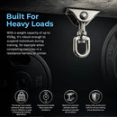 360 Degree Swivel Swing Hanger with Stainless Steel Hook for Ceiling Heavy Duty Hanging Gym Equipment-6