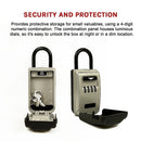 Security 4 Digit Combination Cable Lock Box With Luminous Dials-9