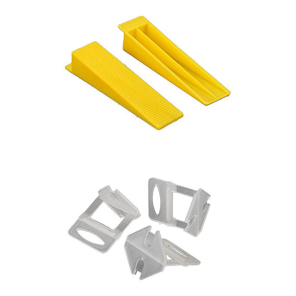 1000x Tile Leveling System Clips Levelling Spacer Tiling Tool Floor Wall