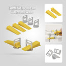 1000x Tile Leveling System Clips Levelling Spacer Tiling Tool Floor Wall-8