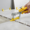 1000x Tile Leveling System Clips Levelling Spacer Tiling Tool Floor Wall-6