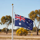 Australian Flag Heavy Duty Woven Spun Poly Australia Flag Metal Clips-2