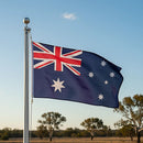 Australian Flag Heavy Duty Woven Spun Poly Australia Flag Metal Clips-3