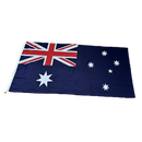 Australian Flag Heavy Duty Woven Spun Poly Australia Flag Metal Clips-9