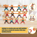 Balancing Stacking Blocks Educational Balance Wooden Acrobatic Toys Game-8