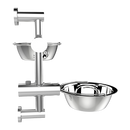 Wall Mounted Dog Bowl Adjustable Height Pet Feeder-4