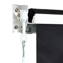 Motorised Outdoor Folding Arm Awning Retractable Sunshade Canopy Black 4.0m x 3.0m-6